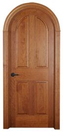 solid wood door